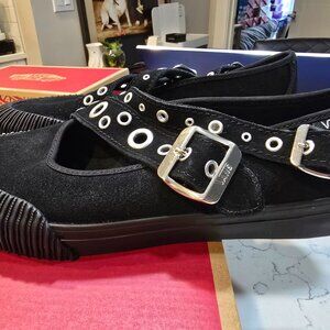 Vans Grunge Spirit Mary Jane Creeper Shoes Sneakers VN000D9ABLA Women's SIZE 9